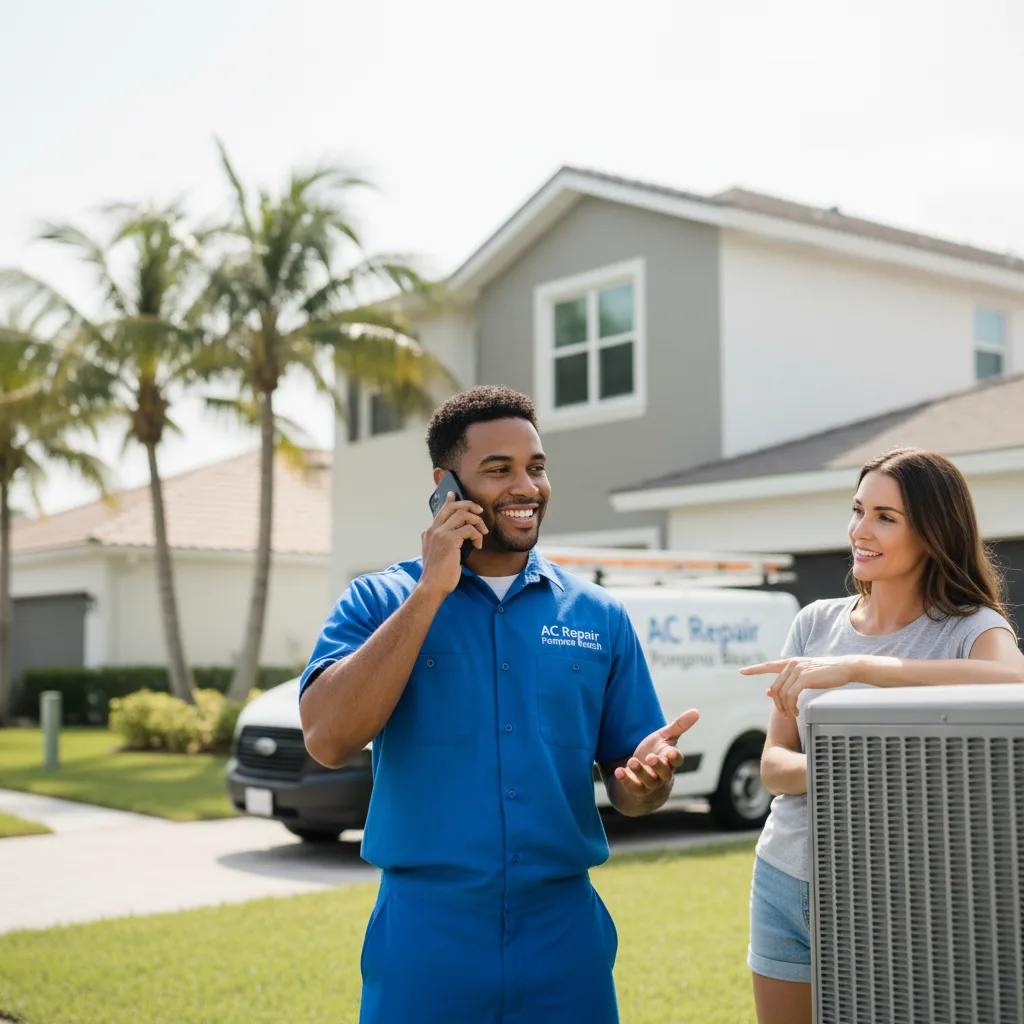 AC Repair Pompano Beach customer support in Elkhart